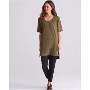 Organic cotton stretch jersey